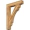 Ekena Millwork Olympic Block Rough Sawn Bracket, Western Red Cedar, 6"W x 36"D x 48"H BKT06X36X48OLY05RWR - alternate 1